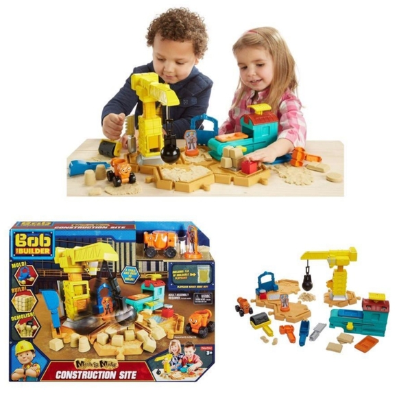 FisherPrice Toys Fisher Price Bob The Builder Mash And Mold Construction Site Toy Playset